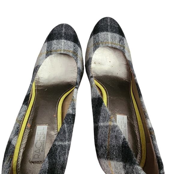Rachel Rachel Roy Plaid Platform Heels, 6.5 - Picture 5 of 7